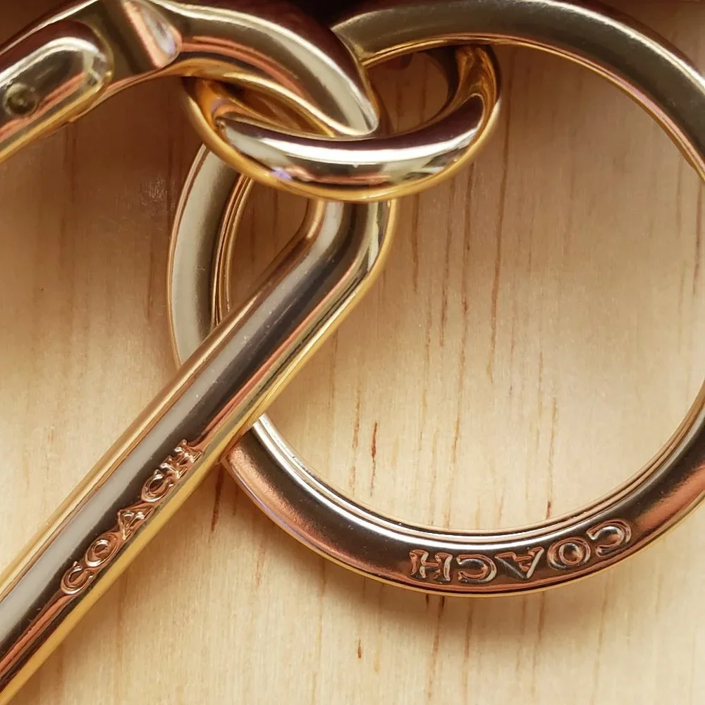 COACH Bag Charm With Horse And Carriage Print - Picture 6 of 11